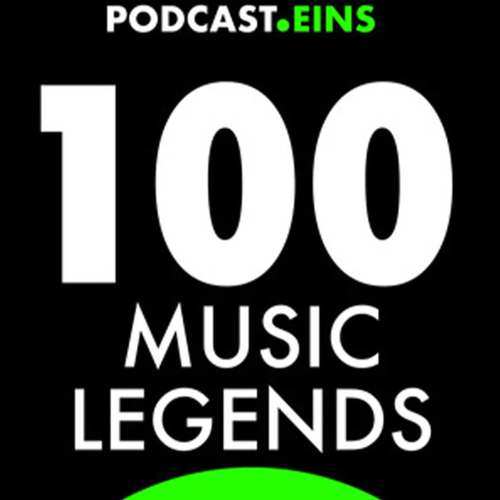 100 music legends Podcast Cover "100 music legends" Podcast Cover